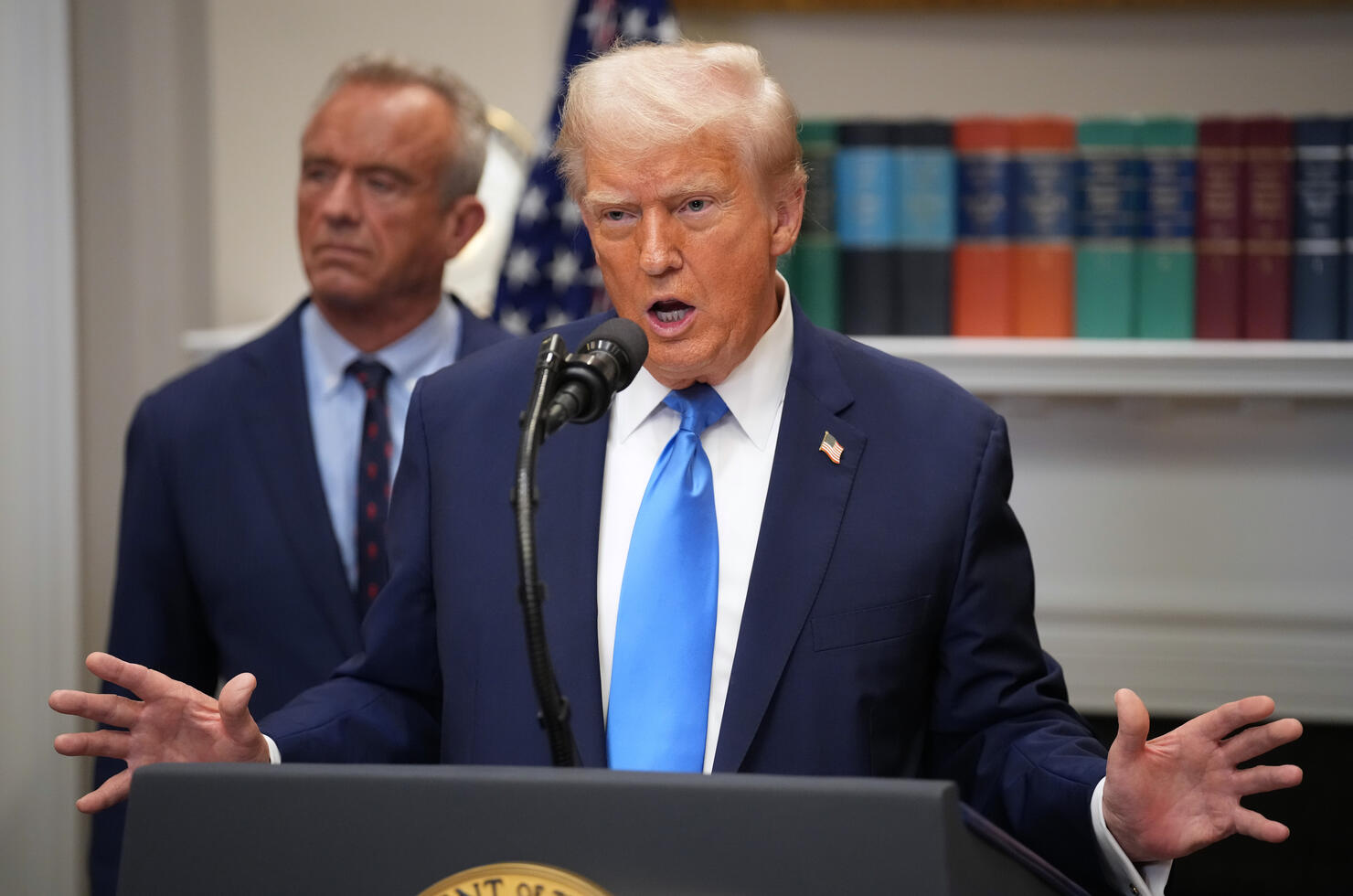 President Trump Makes Announcement On New Theories On Autism Causation In Children