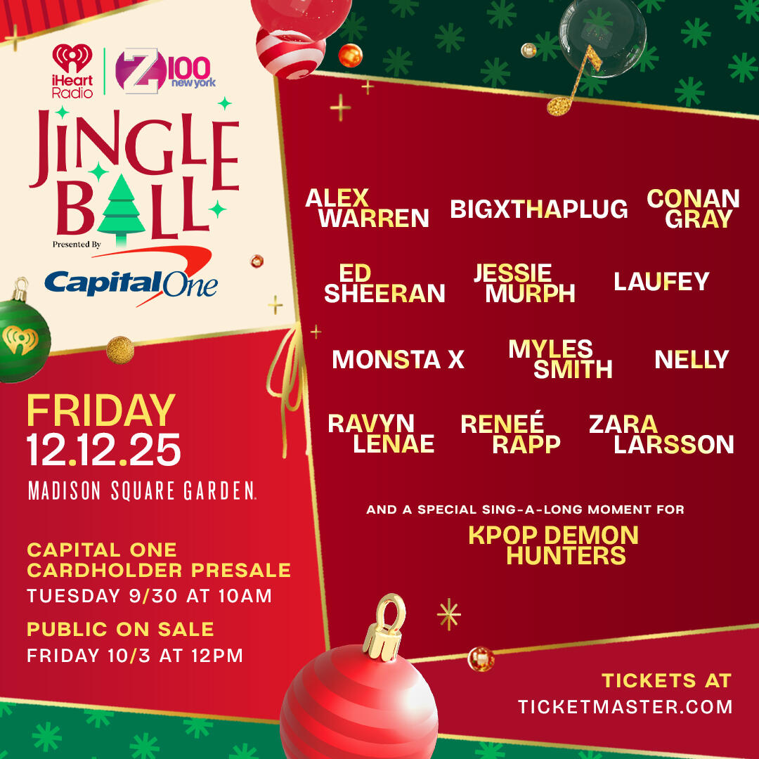 Our 2025 #Z100JingleBall Lineup