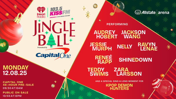 JUST ANNOUNCED: 103.5 KISS FM's Jingle Ball!