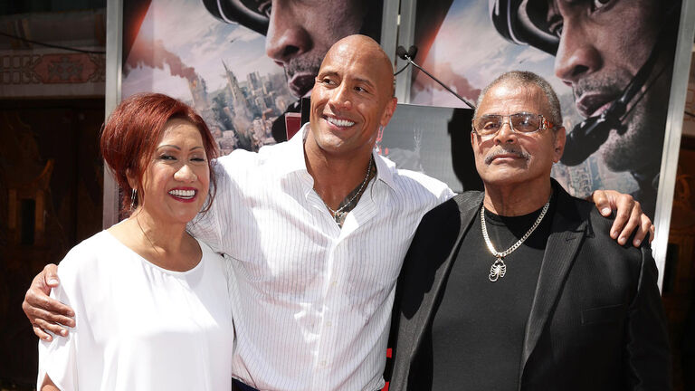 Dwayne Johnson Hands and Footprints Ceremony
