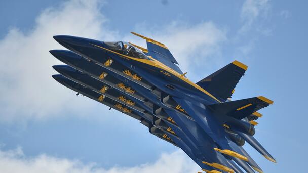 Look, Up In The Sky, It's...The Blue Angles