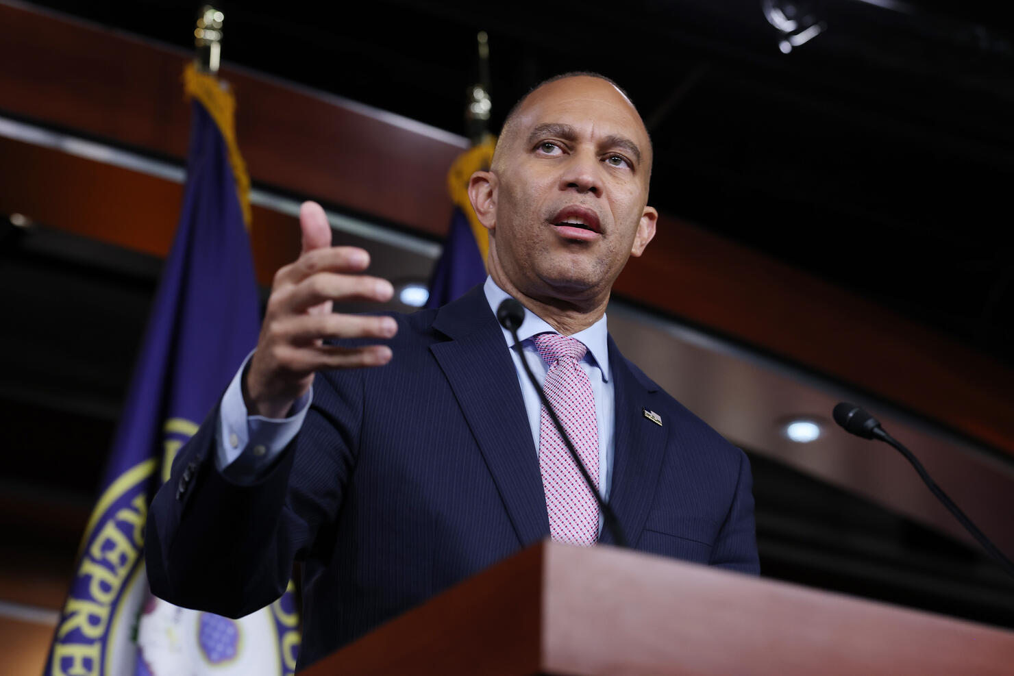 House Democratic Leader Jeffries Holds News Conference On Capitol Hill