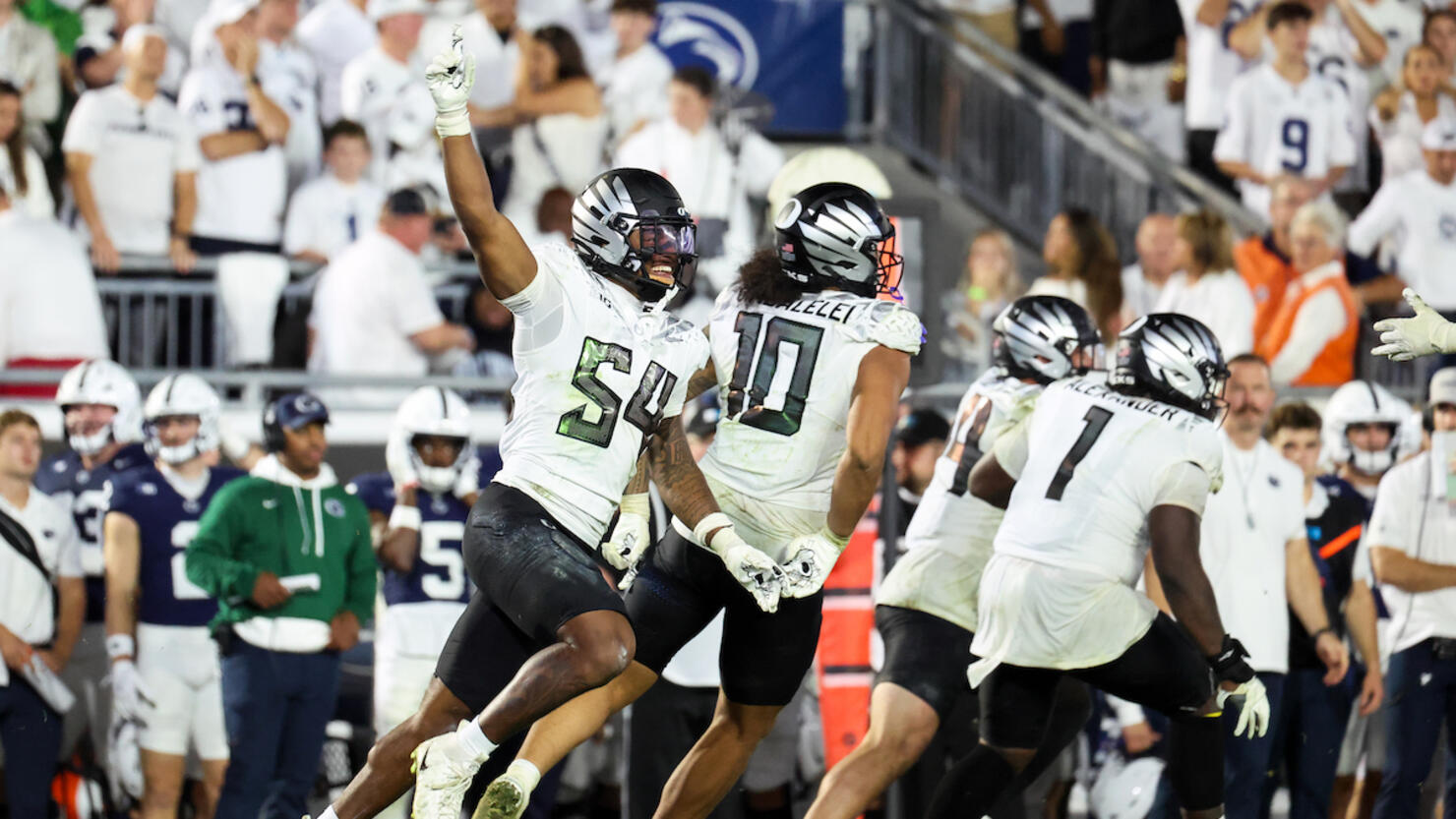 Oregon v Penn State