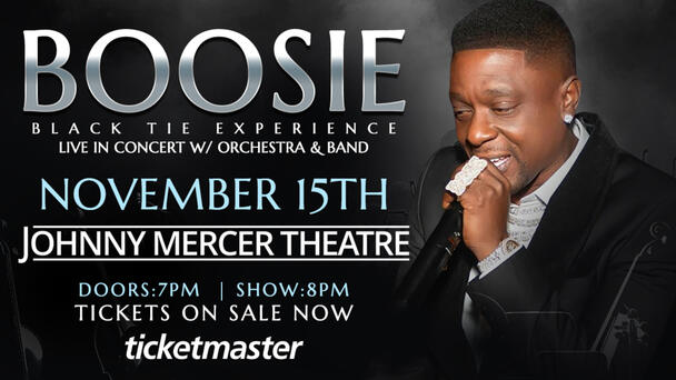 Win tickets to see Boosie at Johnny Mercer Theatre!