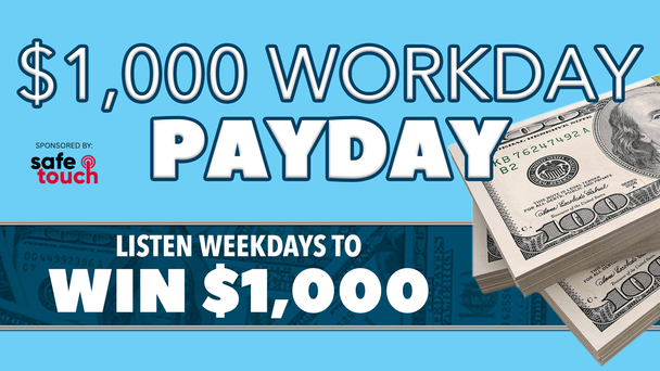 Listen to win $1,000