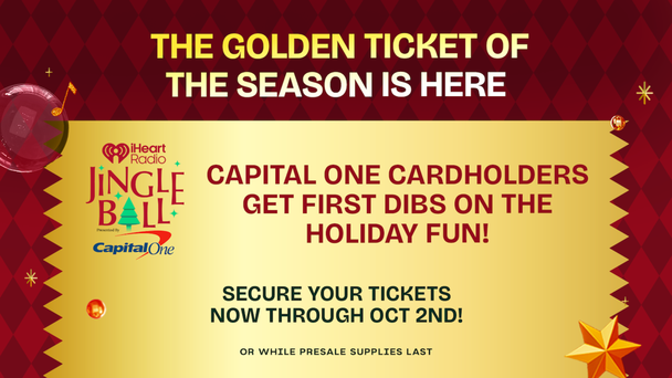 The iHeartRadio Jingle Ball Tour Capital One Pre-Sale Is ON!