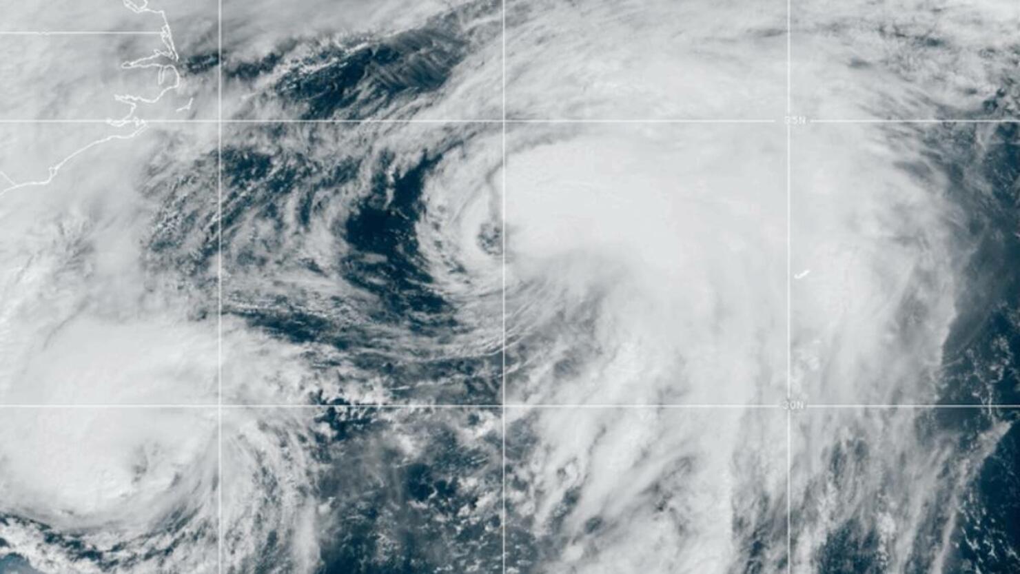 Hurricans Humberto and Imelda