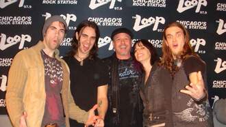 Patrick Capone with Halestorm on their First Tour
