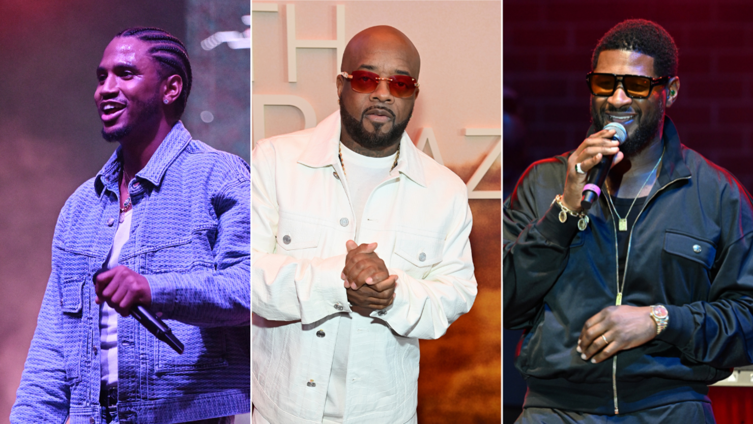 Trey Songz, Jermaine Dupri & Usher