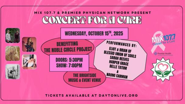 MIX 107.7 and Premier Physician Network proudly present Concert For A Cure!