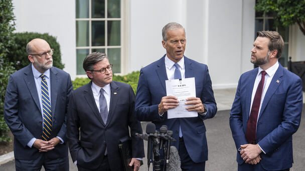 GOP Threatens Retaliation, Halts Funds To Democrat-Led States Amid Shutdown