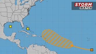 NHC Notes Gulf Low, Not Expected To Develop
