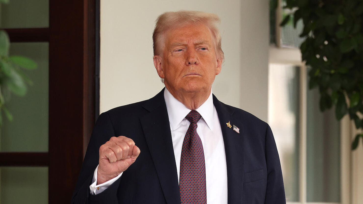 Israel's Benjamin Netanyahu Meets With Trump At The White House