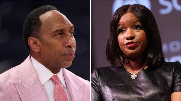 Stephen A. Smith Slams Rep. Jasmine Crockett Over Her Criticism Of Trump