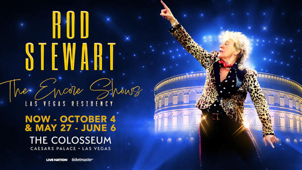 Listen at 9:55am for your chance to win tickets to see Rod Stewart in Las Vegas plus a hotel stay & a $100 gas card!