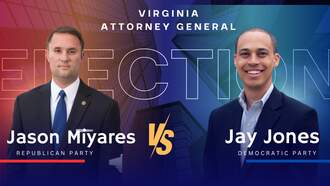 Miyares and Jones Go Head-to-Head in Virginia’s 2025 Attorney General Race