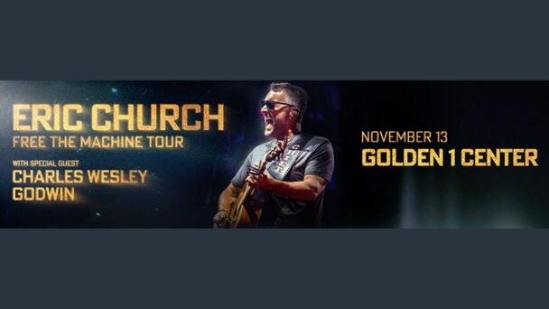 Listen To Pat Walsh For A Chance To Win Tickets To See Eric Church Coming November 13 At The Golden 1 Center!