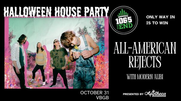 Enter To Win tickets to our Halloween House Party with the All-American Rejects!