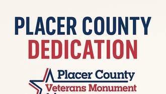Placer County Veterans Day Memorial Event - November 11th, 2025