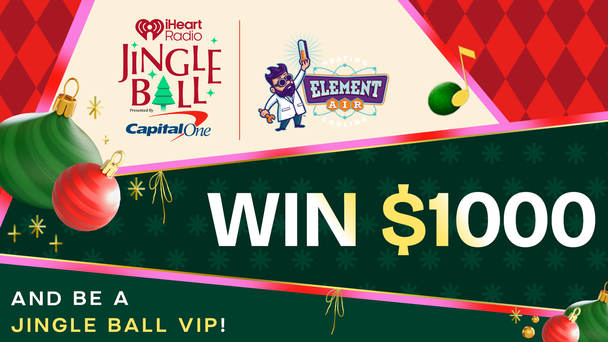 Win $1,000 and be a Jingle Ball VIP!