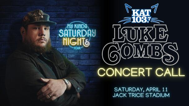 Win Luke Combs Tickets with the Kat Concert Call