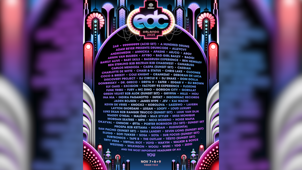 Win Tickets To EDC Orlando 2025