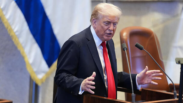 Trump's Address To Israel Interrupted By Far-Left Politician