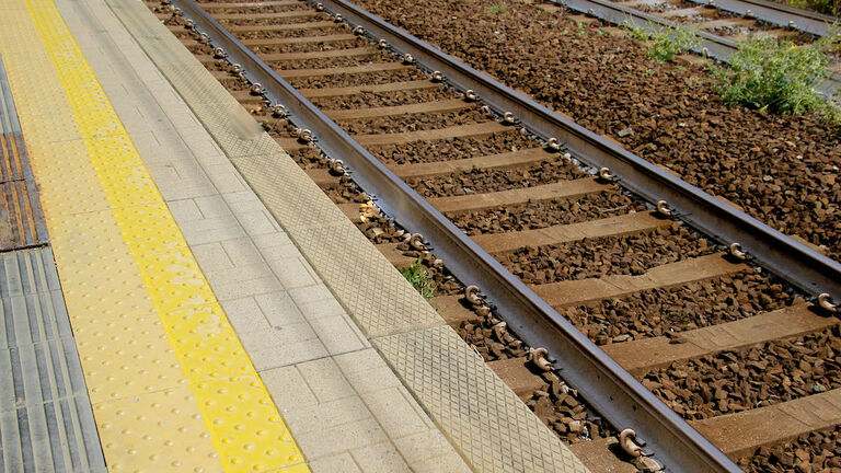 Railroad track