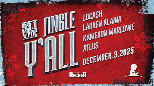 🚨ON SALE NOW Jingle Y'all Tickets: Lauren Alaina, LOCASH & more at The Recher (Dec 3)