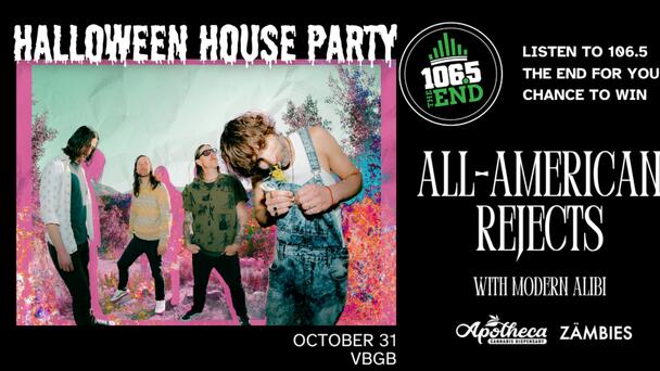 Enter To Win tickets to our Halloween House Party with the All-American Rejects!