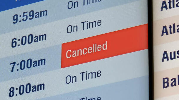 Nor’easter Causing Delays And Cancellations Out Of Logan Airport In Boston