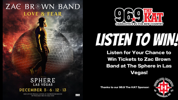 Text To Win To See Zac Brown Band At Sphere!