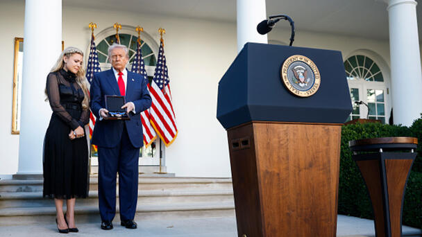 President Trump Honors Charlie Kirk With Presidential Medal Of Freedom