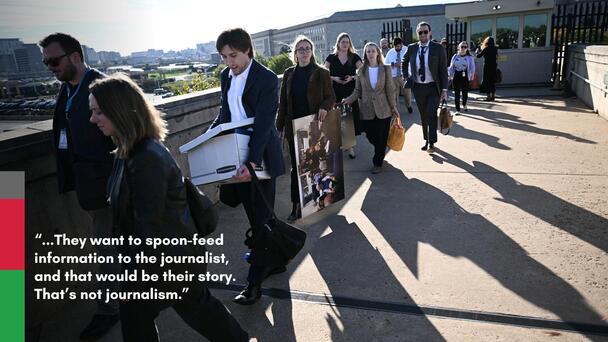 Reporters Turn In Access Badges, Exit Pentagon Over New Press Restrictions