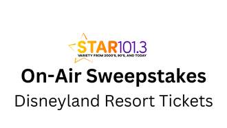 Listen to win 4 Disneyland® Resort Tickets - Rules On Air