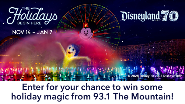 Enter for your chance to win some holiday magic from 93.1 The Mountain!