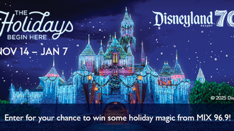 MIX 96.9 HOLIDAY 2025 visit to the Disneyland® Resort Sweepstakes
