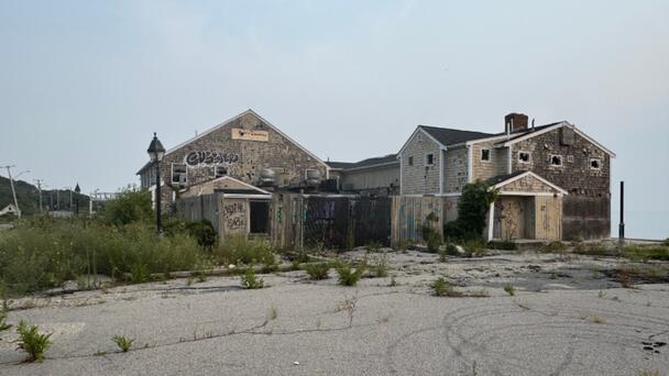 Plymouth Restaurant Demolishing Remains In Limbo, Fence Placed Around Site