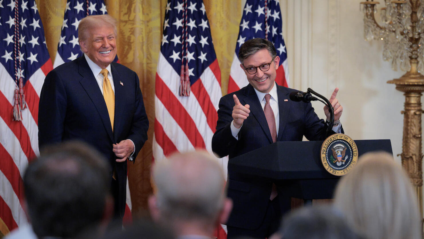 President Trump Hosts A Reception For GOP Members Of Congress