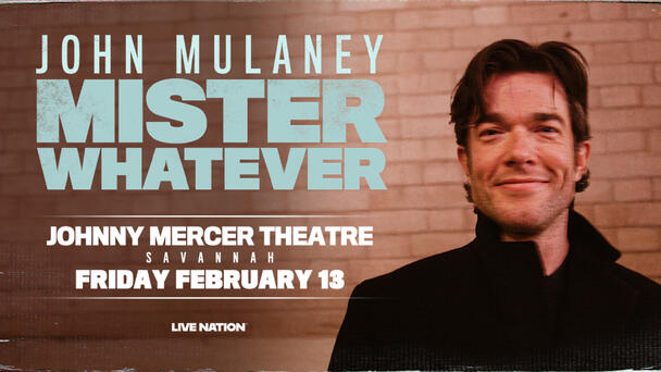 Win tickets to see John Mulaney at Johnny Mercer Theatre!