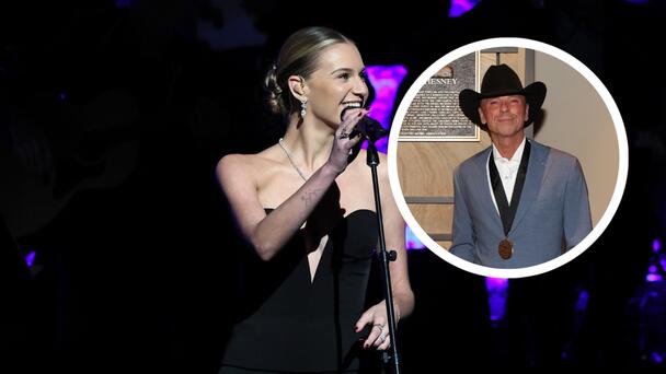 Kelsea Ballerini Shares Heartfelt Tribute To 'Hometown Hero' Kenny Chesney