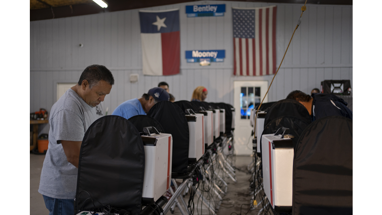 Americans Vote In The 2024 Presidential Election