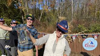 MACTOBERFEST STEIN HOIST WITH SAM ADAMS!