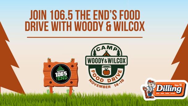 Join the Camp Woody & Wilcox Food Drive!