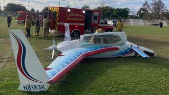 Woman Injured After Small Plane Crashes In Park