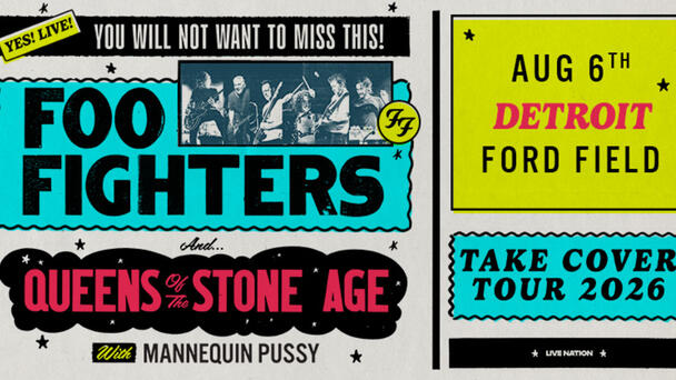 See the Foo Fighters at Ford Field