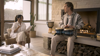 Matthew McConaughey & His Wife Reference 'Nude Bongo' Incident in Booze Ad