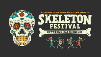 Celebrate Halloween Downtown at Harrisonburg’s Skeleton Festival