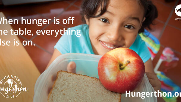 WhyHunger’s 40th Annual Hungerthon Is Back!