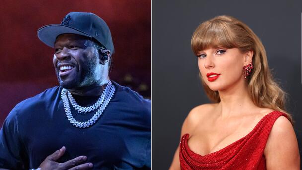 50 Cent Says He'd Collaborate With Taylor Swift & Attend Her Wedding 
